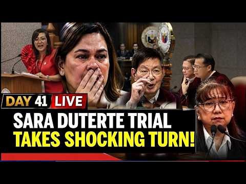 Philippines Senate LIVE - Impeachment Trial of VP Sara Duterte - DAY 41 (Oct. 22, 2026) | N18G
