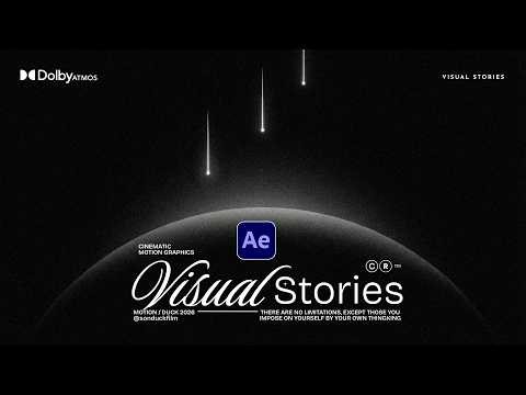 Create Visual Motion Graphic Stories With Light in After Effects