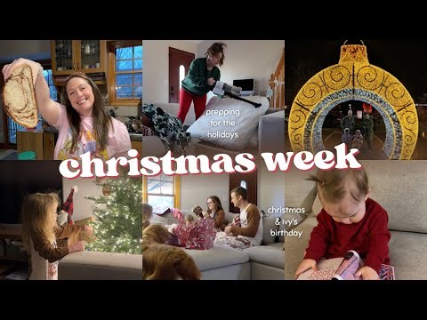 Week of Christmas Vlog | Baking, Cleaning, Holiday Groceries & Real Life Updates