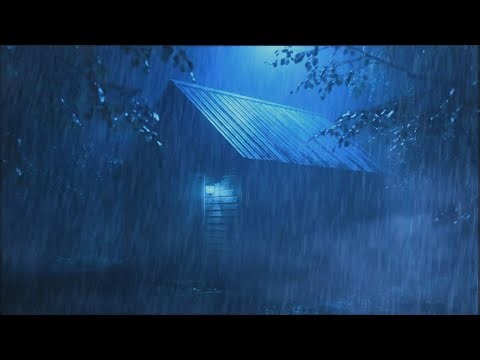 😴🌧️99% Instant Relaxation | Fall Asleep Fast – Heavy Rain & Thunderstorm at Night, ASMR🌙