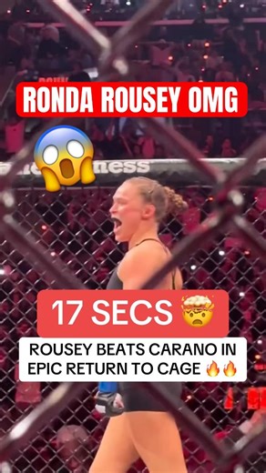 RONDA ROUSEY STILL GOT IT 😤🔥🔥