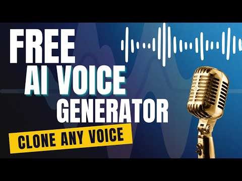 Free AI Voice Generator (Clones Any Voice)