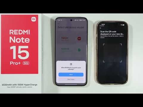 Redmi Note 15 Pro/Pro+ 5G: How to Transfer Data from iPhone (Move from iPhone to Android)