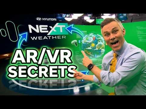 Behind the scenes of the Next Weather Sphere! The kids asked HOW we do it... so I showed them LIVE