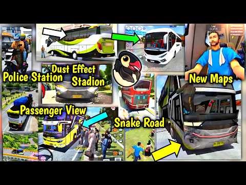 BUSSID UPDATE INFO! - New Bus in Bus Simulator Indonesia - Detail Review BUSSID Update 4.5 Leak?