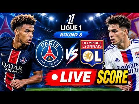🔴 PSG vs Lyon LIVE: Ligue 1 Round 8 | Paris Saint-Germain vs Olympique Lyonnais | Football LIVE