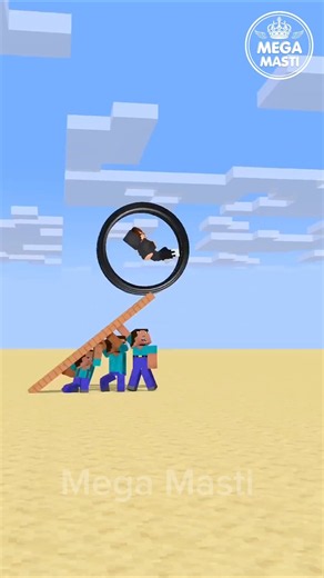 Herobrine Knocked Eero Down😂|credit by‪@oreETV‬|#minecraft #shorts