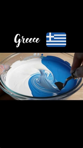 Greece Flag Mix Colors | Beautiful Flag Animation | 4K HD #art #flagmix #flagedit #amaizing