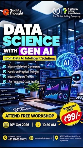 Start Your AI Career | Python, Machine Learning, Gen AI Workshop
