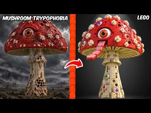 I Built LEGO MUSHROOM TRYPOPHOBIA! | AM Bricks Galaxy