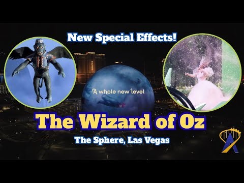 The Wizard of Oz at Sphere Debuts Enhanced 4D Effects