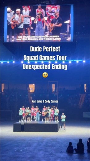 The ending we didn’t know was coming. Squad Games 10/10. Ending 20/10 Dude Perfect Squad Games Tour