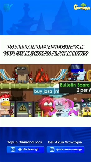 Buy/Sell DL & BGL Growtopia🛒 on Instagram‎: "THANKS BRO 🙏 NEXT KITA BAHAS APALAGI KOMEN DI BAWAH 💬 GROWTOPIA INFO📄. Jika kalian Suka Dengan Konten Ini Like Dan Share Postingan ini 📌 ________________________________________ Jangan Lupa Follow Instagram @ufistore.gt & @Ufistoreaccount.gt Buat Konten Berikutnya! Buy/Sell Diamond Lock?@ufistore.gt Buy/Sell ACC Growtopia?@ufistoreaccount.gt Always Take DL & Account GT!! Payment Indo 🇮🇩 = Dana,Ovo,Gopay,Shoppepay,Link aja,Qris,Bank,Dan Pulsa Co