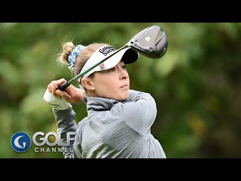 Round of the year already? Nelly Korda with 64 in cold and wind