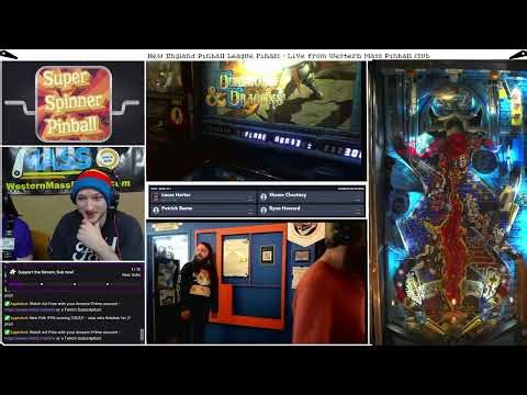 New England Pinball League Finals - Final Round - B Division playing Dungeons and Dragons