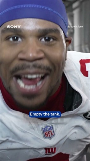 "Empty the tank!!!" ️@sonyelectronics #giants #giantswin #football #nfl #gameday #newyorkgiants