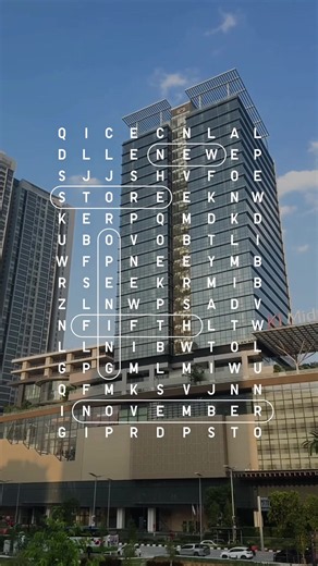 COMING SOON - 05 NOVEMBER] Can you guess which mall our new store is opening at? The answer is hidden somewhere in the crossword puzzle… Did you spot it 👀 Drop your guess in the comments! #UniqloNewStoreOpening #UNIQLOMY #crossword #puzzle #fyp