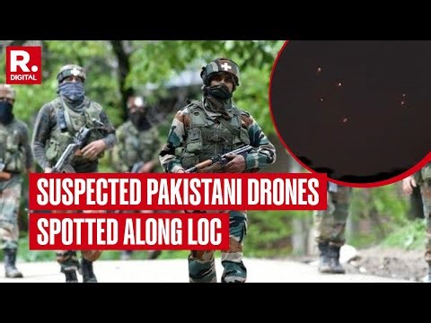 Indian Army Opens Fire On Suspected Pakistani Drone in Jammu and Kashmir's Rajouri