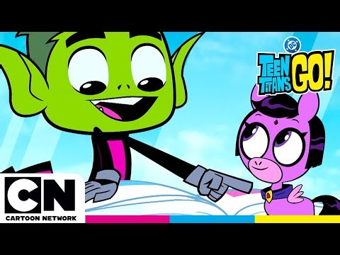 Trapped in a Story Book 📖🦄 | Magic Pegasus Adventures | Teen Titans Go! | Cartoon Network UK