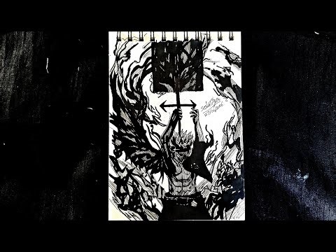 How to Sketch Asta From Black Clover 🍀 Anime Step by step