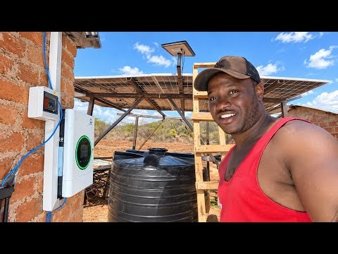 A BIG MILESTONE IN MY AFRICAN VILLAGE LIFE | Powering the Entire Homestead