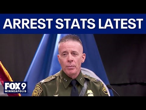 Border Control Commander Bovino provides latest arrest details in Minnesota ICE enforcement