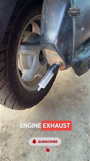 Amazing Way to Inflate a Balloon Using Engine Exhaust 🎈🔥 #factory #engineering #diy #trending #viral