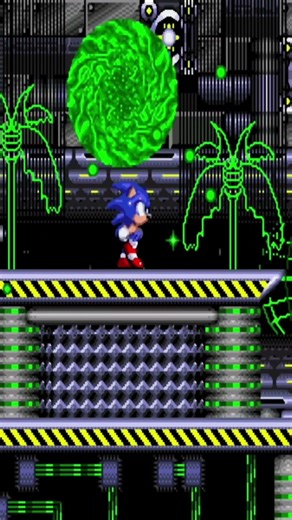 🔥 Sonic Got TRAPPED Inside a Virtual World?! ⚡ (NEW Sonic ROM Hack) #shorts