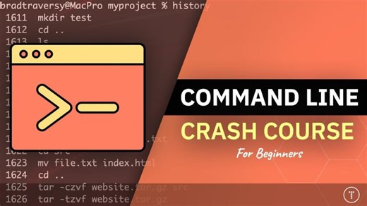 Command Line Crash Course For Beginners | Terminal Commands | Anna Tarapygina