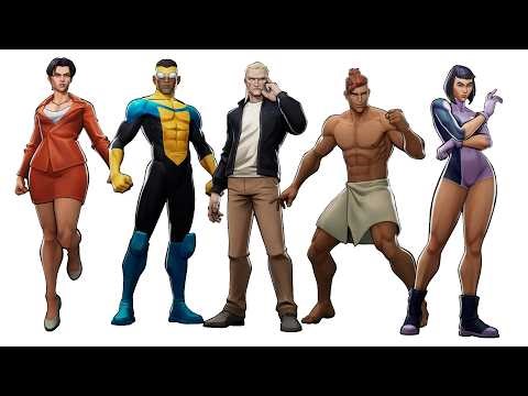 Invincible VS - New Unreleased Costumes/Outfits