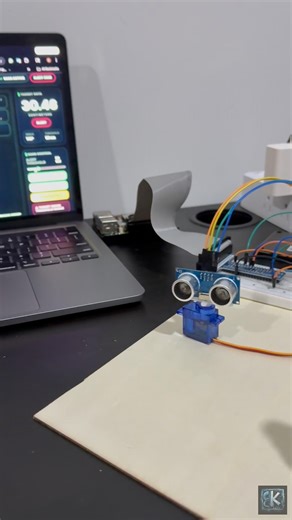 DIY Radar Using Raspberry PI with Real Time tracking🚨 #engineering #electronics #radar #diy#shorts