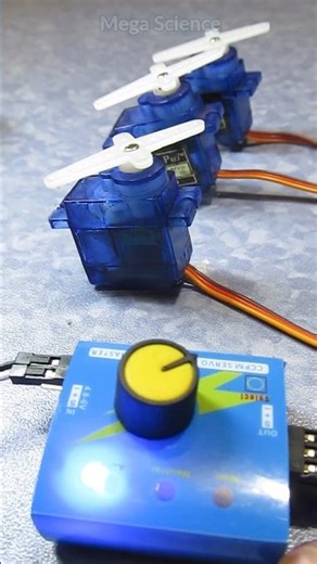 Operate Servo motor without Arduino | Mega Science #tech #hack #ideas #electronic #diy