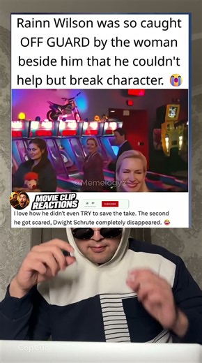 Rainn Wilson’s Reaction Was so REAL He Completely Broke Character 😂🤣 | The Office