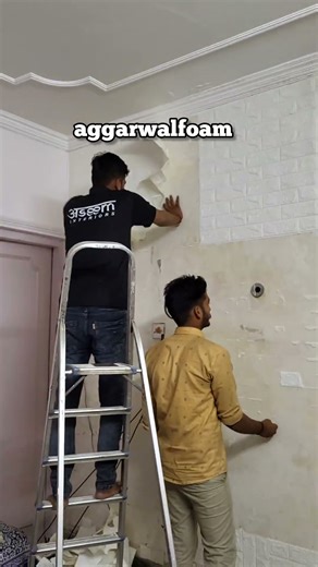 Seepage Wall Solution with Panelling| How to Hide Seepage Wall | Self Adhesive Wall stickers