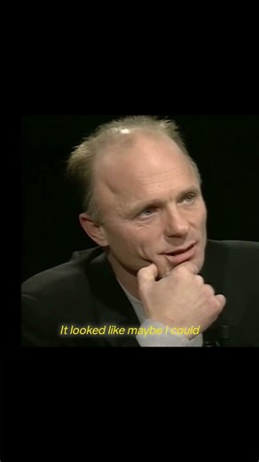 Ever wonder what led Ed Harris to trade the sports field for the stage? It turns out, he was chasing