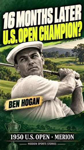 Ben Hogan Won 16 Months After a Car Crash?! His Comeback | 1950 U.S. Open
