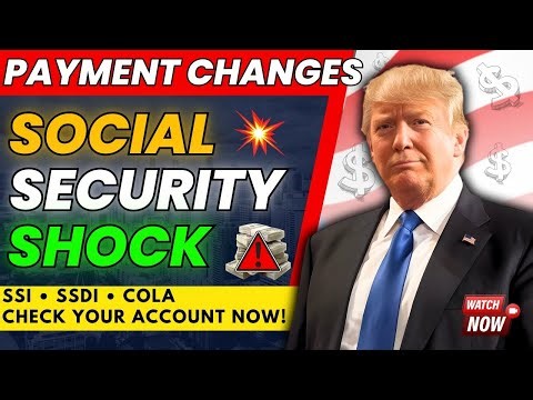 Social Security Payment Changes January 2026 - SSI, SSDI, COLA Update Everyone Must Know Now!