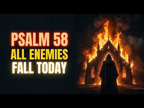🔥 PSALM 58: ALL Your Enemies FALL TODAY – Reverse Every Curse, Witchcraft & Evil Eye NOW!