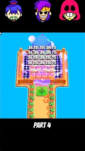 Power Cube vs All Brawler Part 4. Power Cube vs Nori, Ziggy, Groum. #shorts #brawlstars #trending
