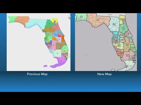 Florida legislature approves new congressional voting maps