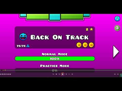 Geometry Dash Level 2: Back on Track COMPLETE!