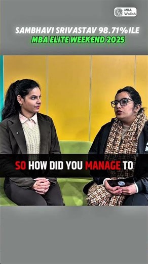 MBA Elite Weekend 2025💯||#mba #mbawallah#interview #expert #mentor #shorts
