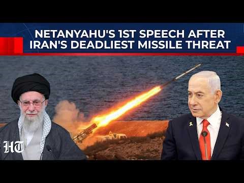 Netanyahu’s First Speech After IRGC Says ‘Sophisticated’ Missiles Ready As US Warships Close In