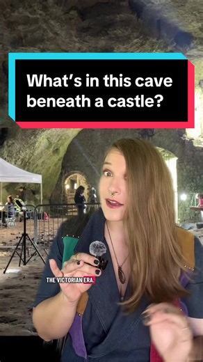 The incredible finds at Wogan Cavern beneath Pembroke Castle #TikTokLearningCampaign #LearnOnTikTok #historyfacts #archaeology #history