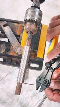 The best tools for making springs #craftools #shortvideo #diy