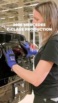 Mercedes-Benz C-Class (2027) Production Line - 4 #shorts
