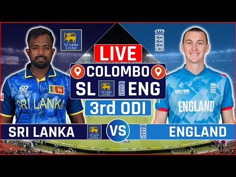 Sri Lanka vs England 3rd ODI Live Scores | SL vs ENG 3rd ODI Live Scores & Commentary