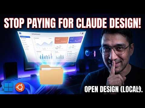 BYE Claude Design! This is the BEST Open Source AI UI Generator