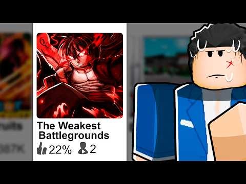 I Found THE CRAZIEST Strongest Battlegrounds COPY...