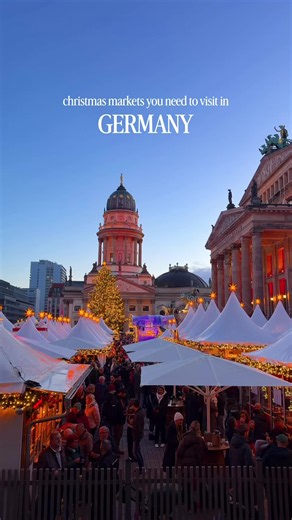 Germany is one of the best countries in Europe for Christmas markets 🎄🇩🇪 From traditional markets in historic squares to huge festive villages filled with lights, food, and Glühwein, you could easily spend two weeks exploring them all! Here are 7 cities I'd recommend adding to your Christmas market itinerary 👇 🎄 Cologne - The Christmas market right in front of the iconic Cologne Cathedral is absolutely beautiful! There are also several other themed markets around the city, including one wit